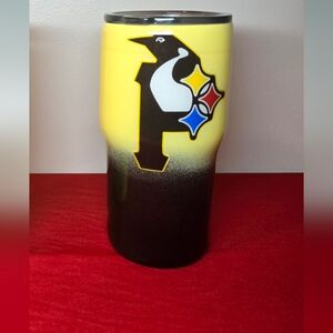 Pittsburgh Pride Sports Team tumbler cup